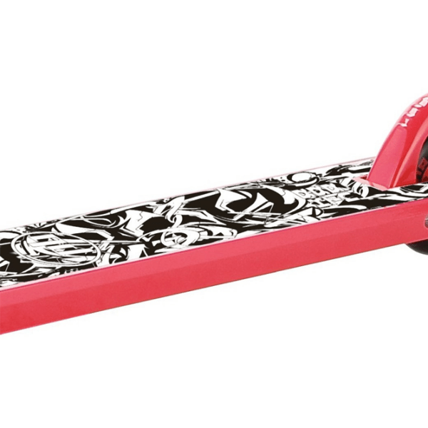 Детский двухколёсный самокат PB Katana (386-002) Красный 8 лет, 100 кг, Полиуретановые photo 4