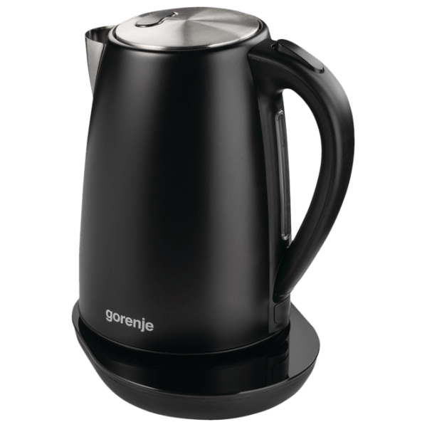 Ceainic electric Gorenje K17TRB Black 2200 W, 1.7l, Material interior: Inox photo 1