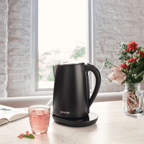 Ceainic electric Gorenje K17TRB Black 2200 W, 1.7l, Material interior: Inox photo 5