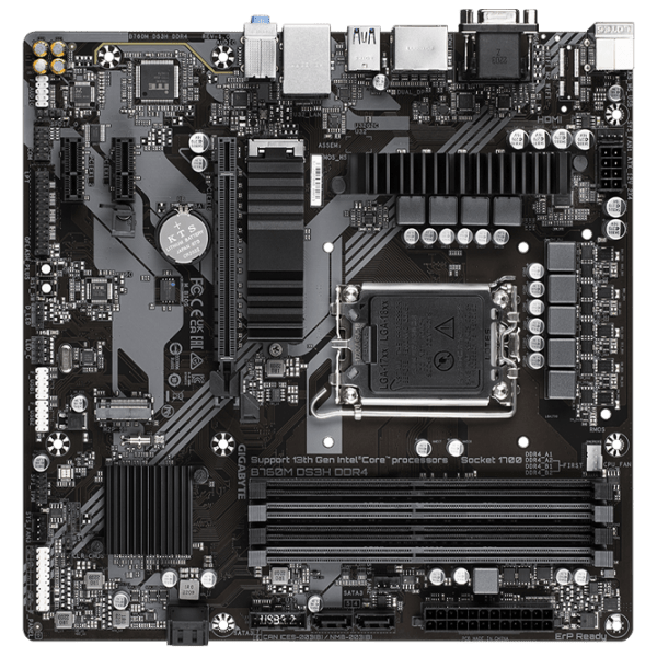 Материнская плата Gigabyte B760M DS3H mATX  photo 3