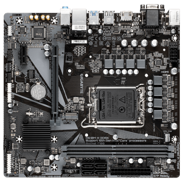 Материнская плата Gigabyte H610M H mATX  photo 2