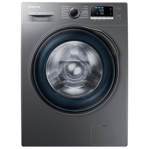 Mașină de spălat Samsung WW80J62E0DX/ CE Inox 8 kg, 1200 rpm, A+++ photo 1