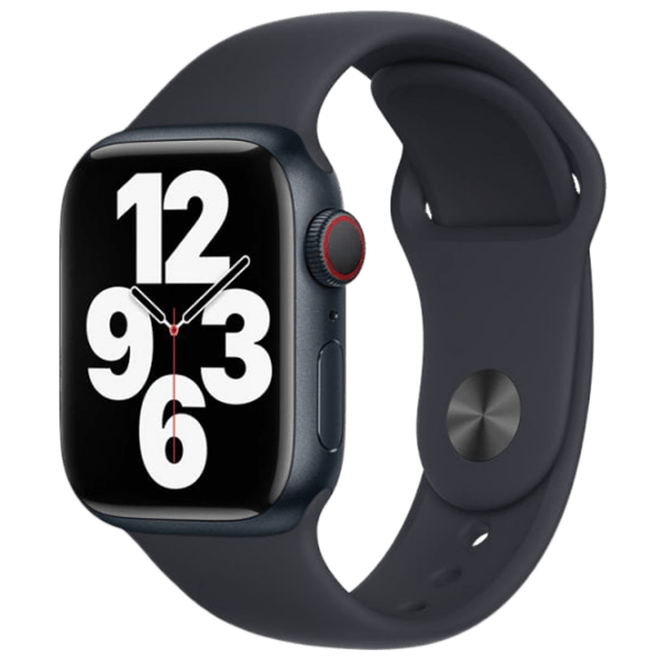 Curelușă Apple Watch Watch Sport Midnight Fluoroelastomer, 38, 40, 41 mm photo 1