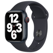 Curelușă Apple Watch Watch Sport Midnight Fluoroelastomer, 38, 40, 41 mm