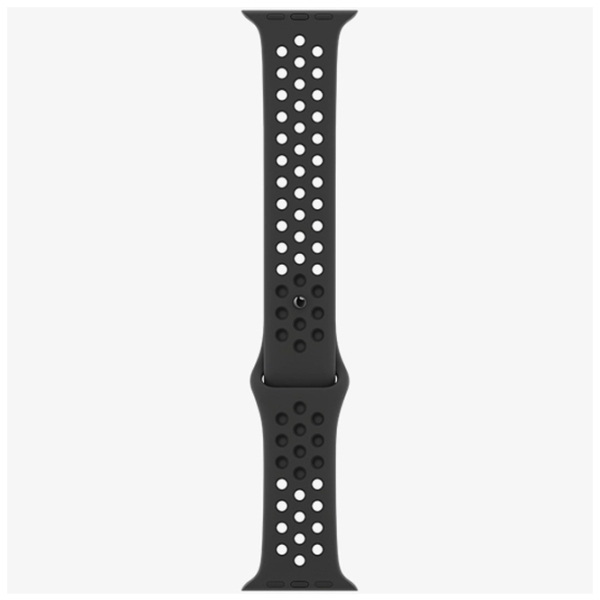 Curelușă Apple Watch Watch Nike Sport Black Anthracite Fluoroelastomer, 42, 44, 45 mm photo 3