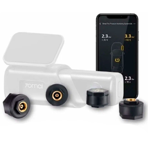 Senzori de presiune în anvelope 70mai Midrive T04 Black  /  photo 2