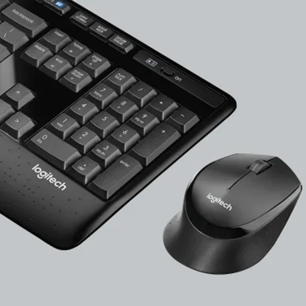 Клавиатура и Мышь Logitech MK345 US Черный Для дома и офиса, Беспроводные photo 6
