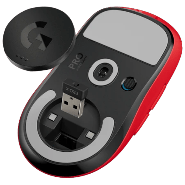 Mouse Logitech PRO X Superlight Red Fără fir / 25600 dpi photo 7