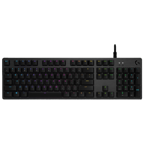 Tastatură Logitech G512 US CarbonGX Red Gaming, Cu fir photo 1