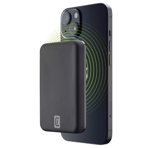 Power Bank 5000 мАч Cellularline PBMAGSFCOL5000WIRK (12 Вт) Черный  photo 6
