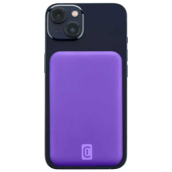 Power Bank 5000 mAh Cellularline PBMAGSFCOL5000WIRV (12 W) Violet  photo 1