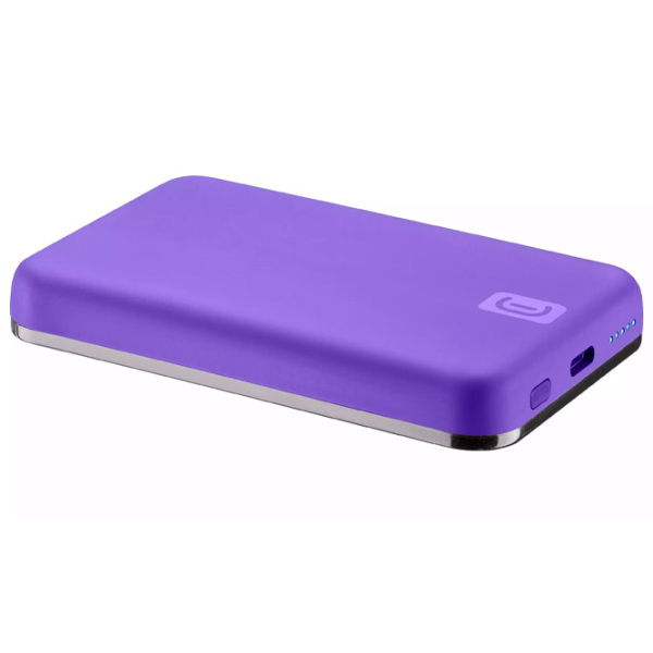 Power Bank 5000 mAh Cellularline PBMAGSFCOL5000WIRV (12 W) Violet  photo 6