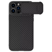 Чехол для смартфона Apple iPhone 14 Pro Max (Synthetic Fiber) Угольный Черный Nillkin, PC, Back