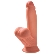 Dildo King Cock Triple Density (21.5 cm) Beige 