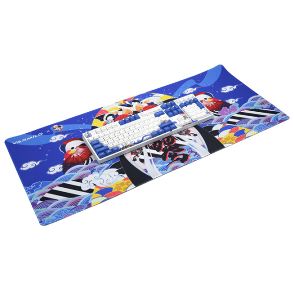 Covoraș pentru mouse Varmilo Lovebirds Blue Desk Mat XL Multicolor 900 x 400 x 3 mm photo 2