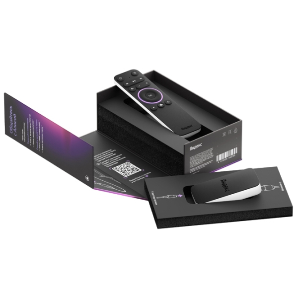 Smart Media Player Yandex TV Box Yandex Black  photo 2