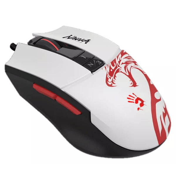Mouse Bloody L65 Max Naraka White Cu fir / 12000 dpi photo 2
