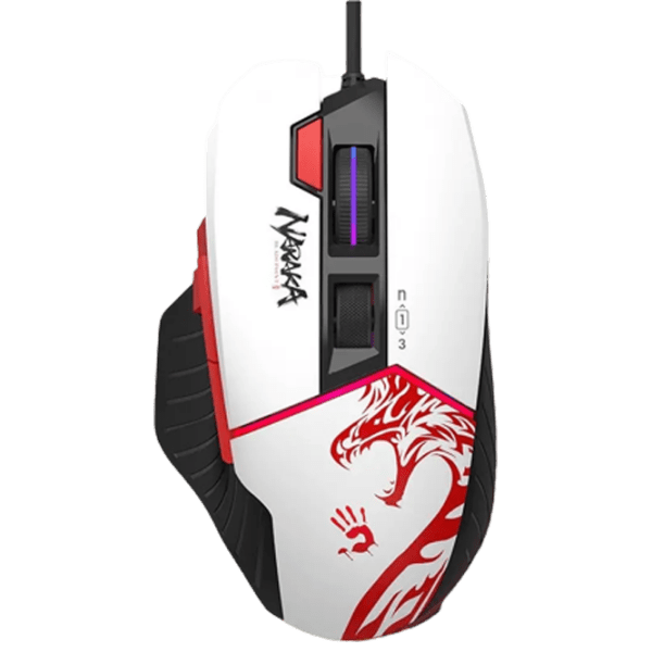 Мышь Bloody W95 Max Naraka Белый Проводная / 12000 dpi photo 1