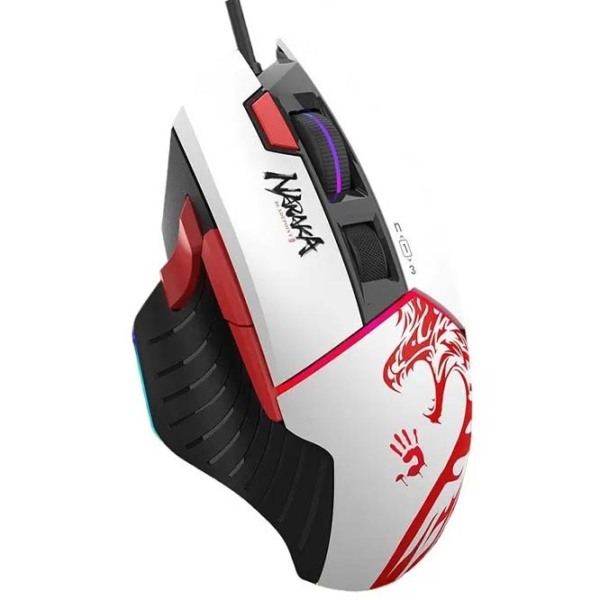 Мышь Bloody W95 Max Naraka Белый Проводная / 12000 dpi photo 4