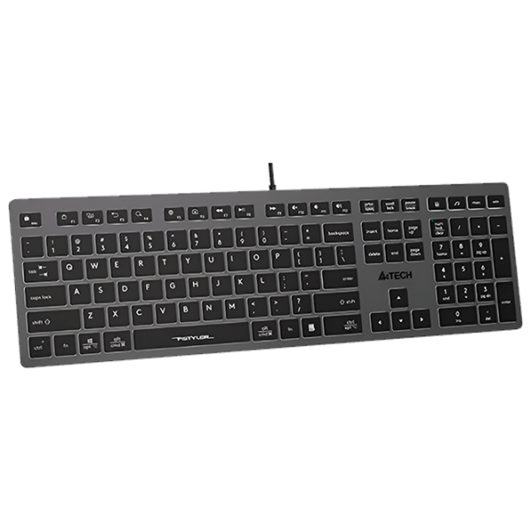 Tastatură A4Tech FX60 Gray Gaming, Cu fir photo 4