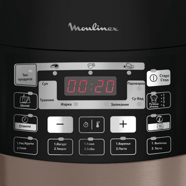 Multifierbător Moulinex CE430A34 Black 1000 W, 5 l photo 3