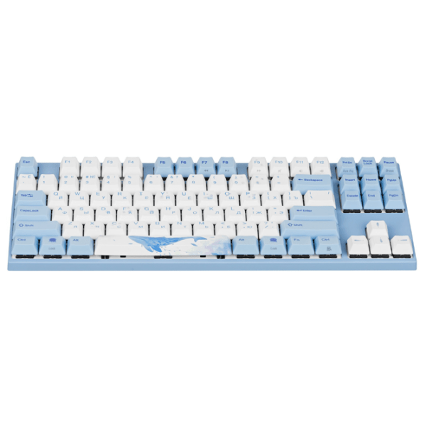 Tastatură Varmilo VEA87 Sea Melody Blue Cherry MX Red Gaming, Cu fir photo 2
