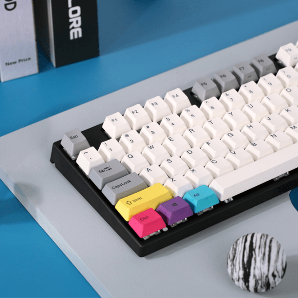 Tastatură Varmilo CMYK Multicolor Gaming, Cu fir photo 7