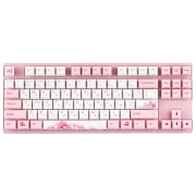Tastatură Varmilo Sakura R2 Cherry MX Silent Red Pink Home and Office, Fără fir
