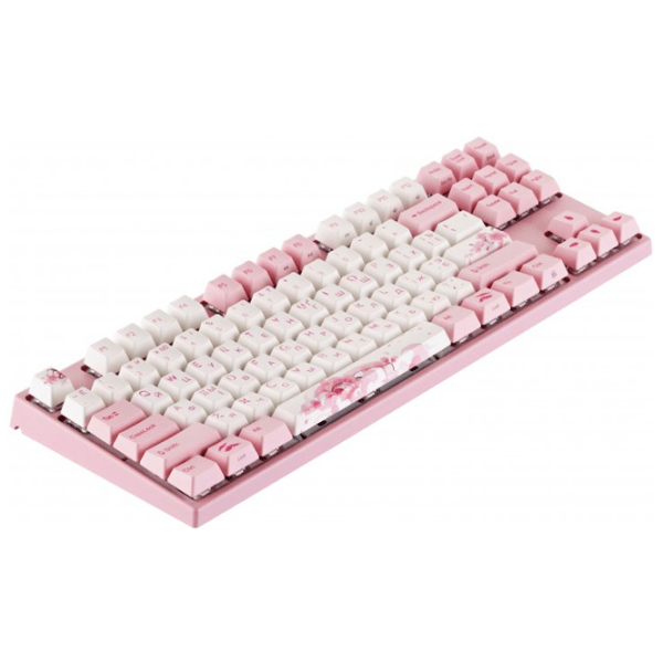 Клавиатура Varmilo Sakura R2 Cherry MX Silent Red Розовый Для дома и офиса, Беспроводные photo 5