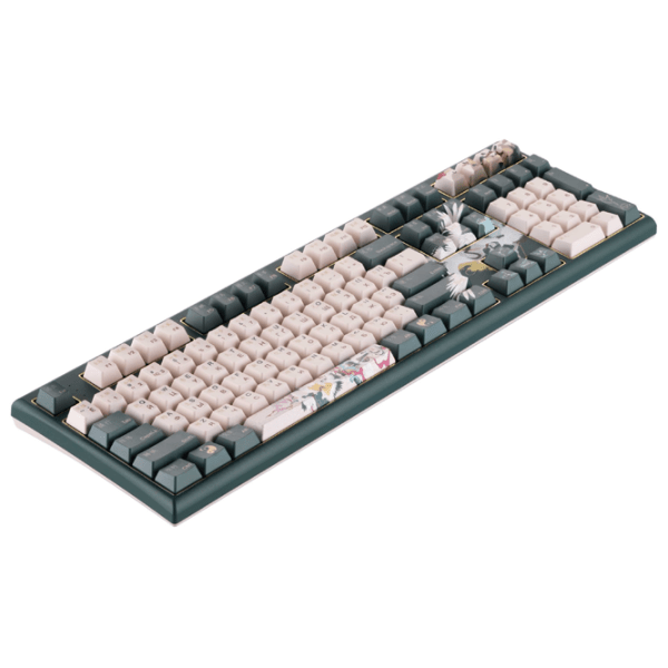 Tastatură Varmilo VBS108 Green Gaming, Fără fir photo 3