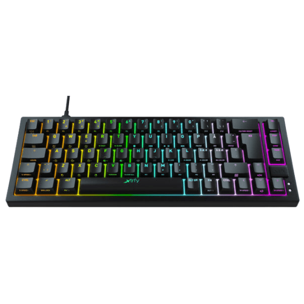 Tastatură Xtrfy K5 Black Gaming, Cu fir photo 2