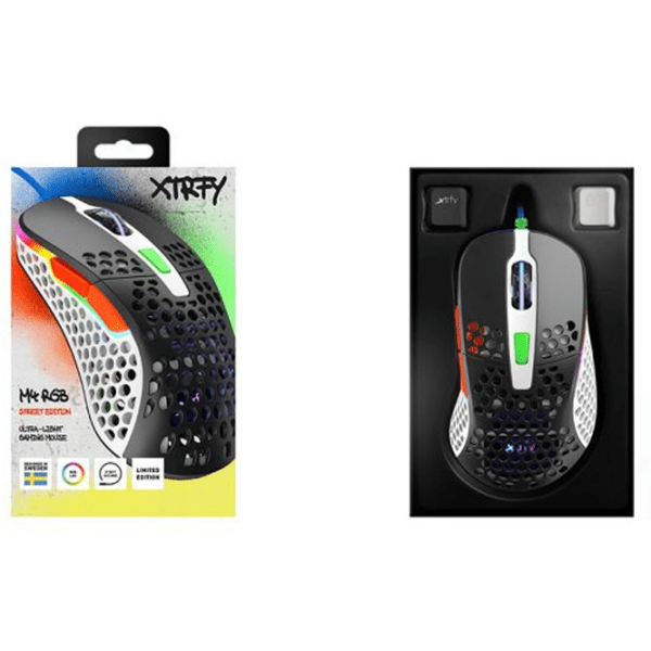 Mouse Xtrfy M4 LIMITED STREET EDITION Black Cu fir / 16000 dpi photo 6
