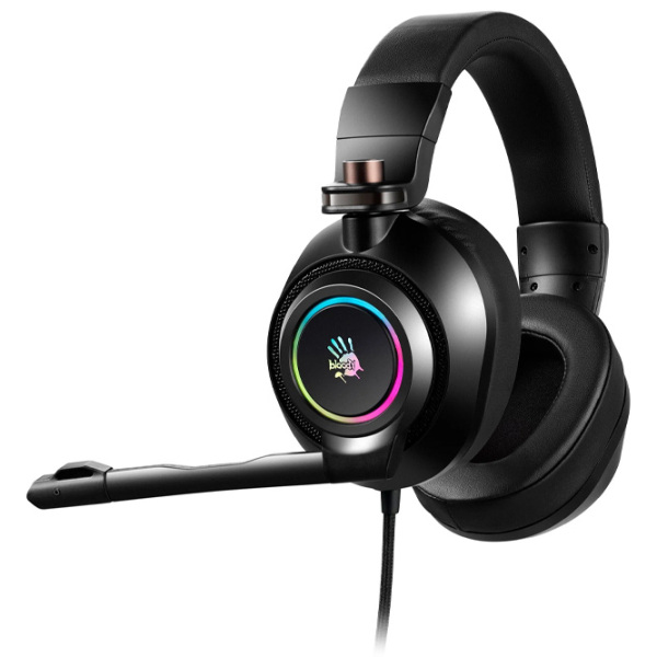 Căști Bloody G580 Black Cu fir/ Gaming/ Over the ear photo 4