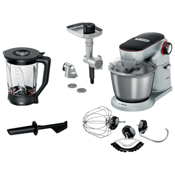 Mașină de bucătărie Bosch MUM9B34S27 Inox 1400 W, Mecanic, Numărul de viteze: 7 photo 1
