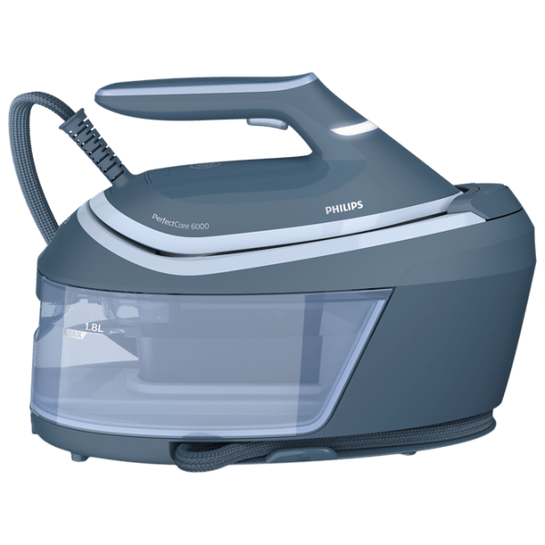Fier de călcat Philips PSG6042/ 20 Blue 2400 W, 130 g/ min, 1.8 l, Ceramică photo 1