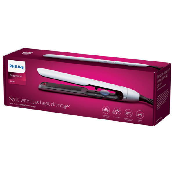 Выпрямитель для волос Philips BHS520/00 Белый Накручивание / Керамическое / 230 °C photo 2
