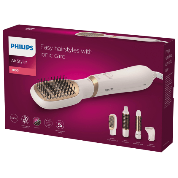 Щетка с горячим воздухом Philips BHA310/00 Розовый  photo 8