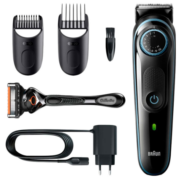 Триммер для лица Braun BT3340 Черный  photo 2
