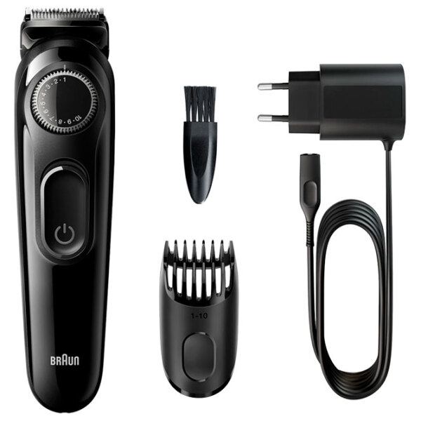 Trimmer facial Braun BT3322 Black  photo 2