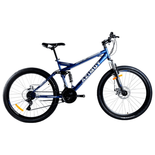 Bicicletă Azimut Race 29" 19" Blue White Oțel / Pentru adulți photo 1