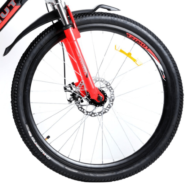 Bicicletă Azimut Power 26" 19" Black Red Oțel / Pentru adulți photo 3