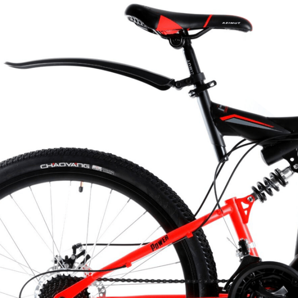 Bicicletă Azimut Power 26" 19" Black Red Oțel / Pentru adulți photo 5