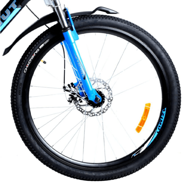 Bicicletă Azimut Power 26" 19" Black Blue Oțel / Pentru adulți photo 3