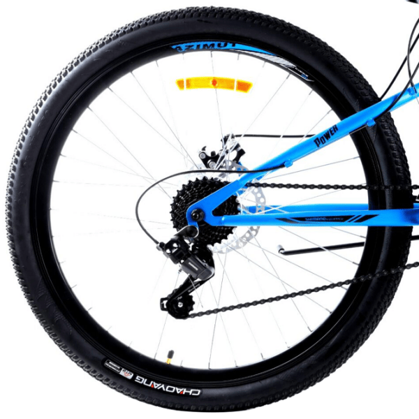 Bicicletă Azimut Power 26" 19" Black Blue Oțel / Pentru adulți photo 4