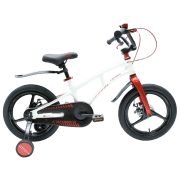 Bicicletă Crosser Magnesium New 16" White Black Aliaj de magneziu / Pentru copii