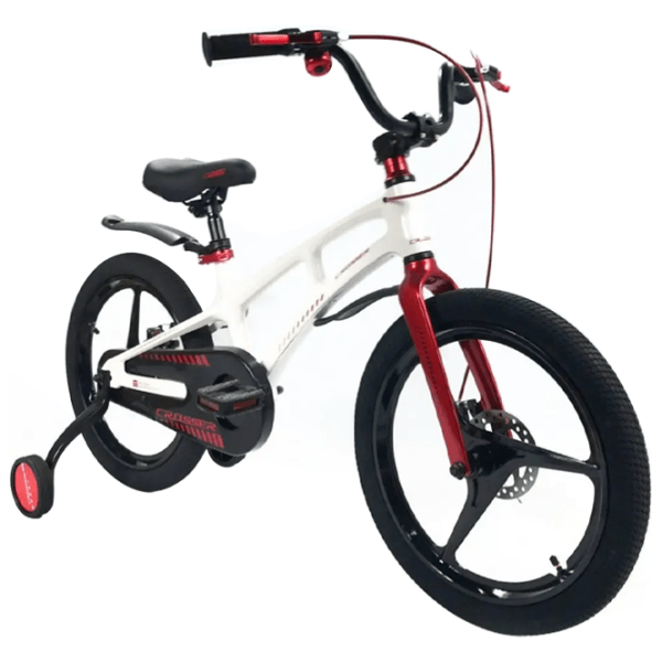 Bicicletă Crosser Magnesium New 16" White Black Aliaj de magneziu / Pentru copii photo 2
