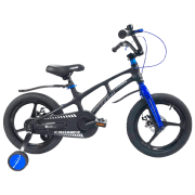 Bicicletă Crosser Magnesium New 16" Black Blue Aliaj de magneziu / Pentru copii