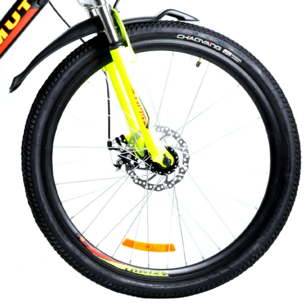 Bicicletă Azimut Power 26" 19" Black Yellow Oțel / Pentru adulți photo 3