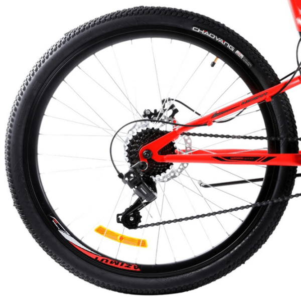 Bicicletă Azimut Scorpion 29" 19" Red Gray Oțel / Pentru adulți photo 3