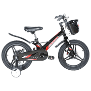 Bicicletă Crosser Hunter 18" Black Red Aliaj de magneziu / Pentru copii